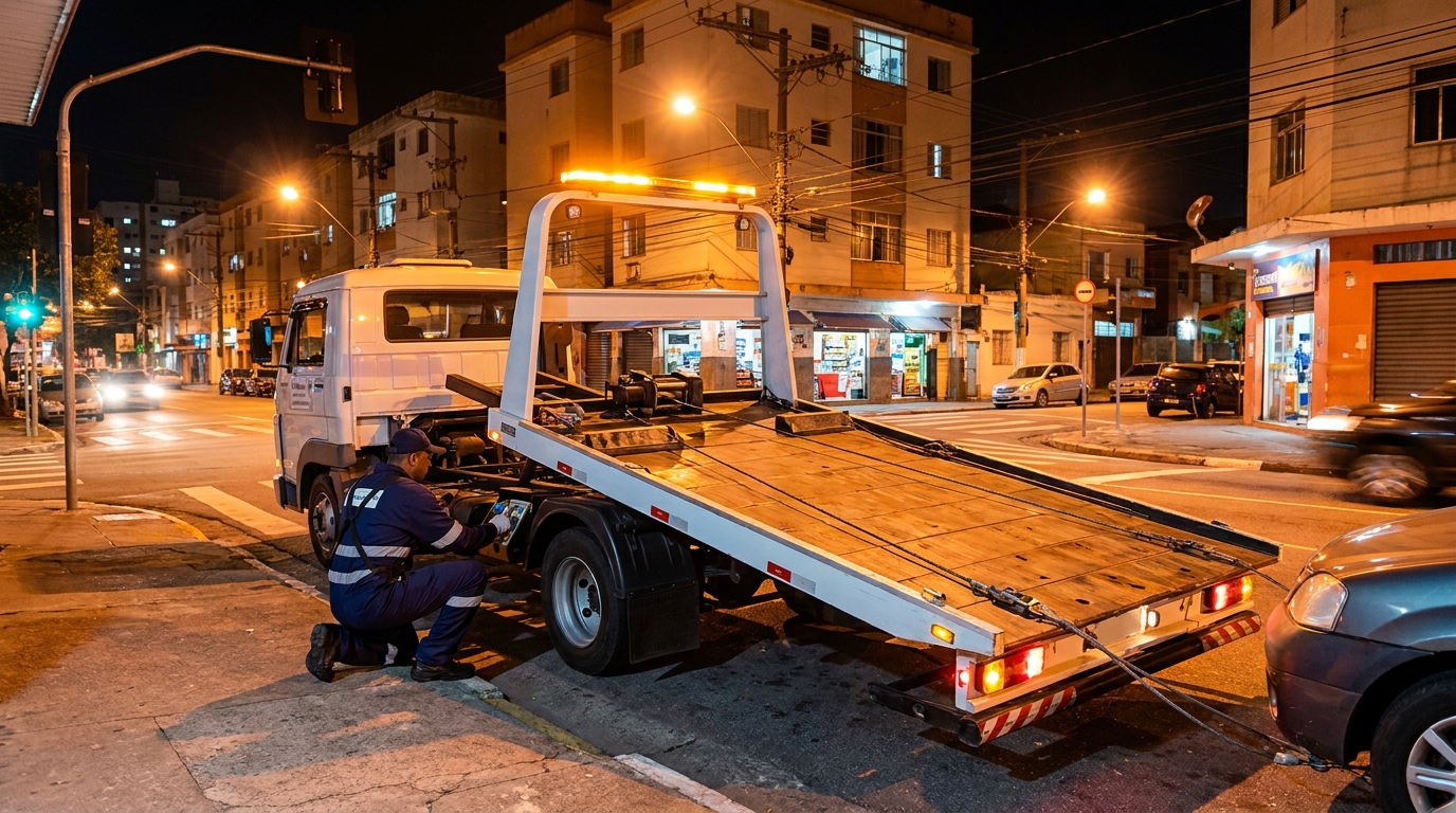 Guincho 24h profissional no Jardim Estrela D'Alva, Bauru‑SP
