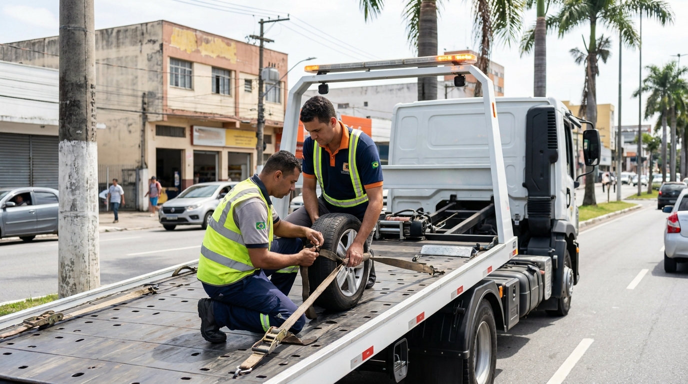 Reboque de Carro na Vila Miess, Bauru‑SP